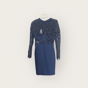 Romeo + Juliet Couture Dress Lace Bodice  Medium